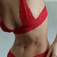 Chloe Red Bralette