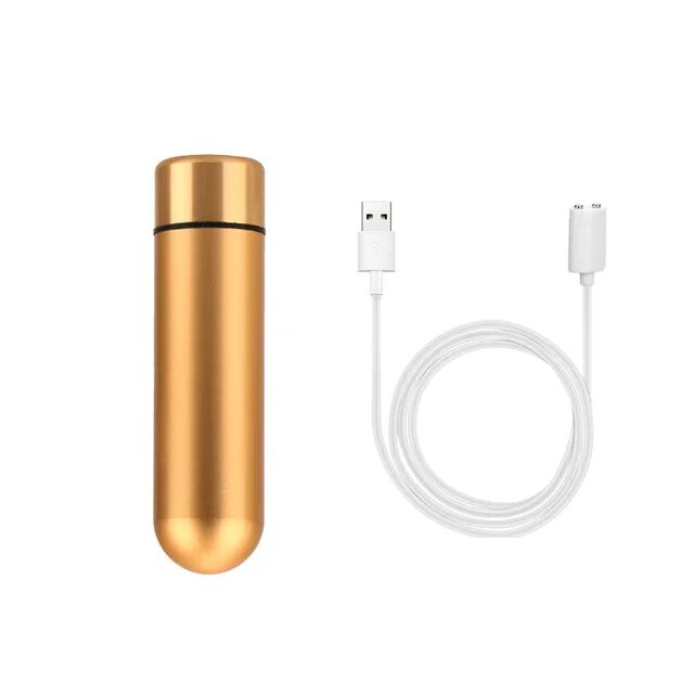 Golden Bullet Vibrator Perle Fline Golden Bullet Vibrator Perle Fline